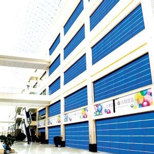 無(wú)機(jī)布防火卷簾案例